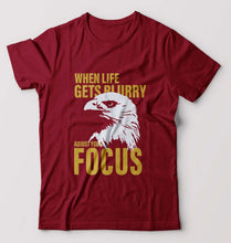 Load image into Gallery viewer, Eagle T-Shirt for Men-Maroon-Ektarfa.online

