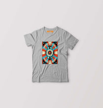 Load image into Gallery viewer, Psychedelic Peace and Love Kids T-Shirt for Boy/Girl-Grey-Ektarfa.online
