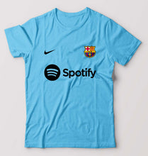 Load image into Gallery viewer, Barcelona 2022-23 T-Shirt for Men-Light Blue-Ektarfa.online
