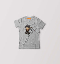 Load image into Gallery viewer, Attack on Titan Kids T-Shirt for Boy/Girl-Grey-Ektarfa.online
