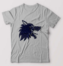 Load image into Gallery viewer, Wolf T-Shirt for Men-Grey Melange-Ektarfa.online
