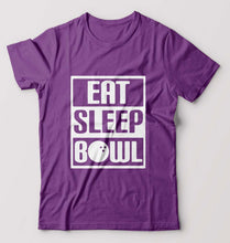 Load image into Gallery viewer, Bowling T-Shirt for Men-Purple-Ektarfa.online
