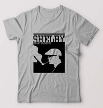 Load image into Gallery viewer, Peaky Blinders T-Shirt for Men-S(38 Inches)-Grey Melange-Ektarfa.online
