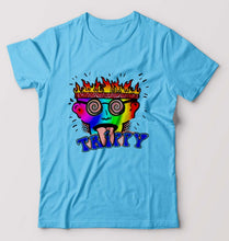 Load image into Gallery viewer, Trippy T-Shirt for Men-Light Blue-Ektarfa.online
