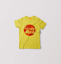 Load image into Gallery viewer, Occupy Mars Elon Musk Kids T-Shirt for Boy/Girl-Mustard Yellow-Ektarfa.online

