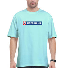 Load image into Gallery viewer, HDFC Bank Oversized T-Shirt for Men-Mint-Ektarfa.online
