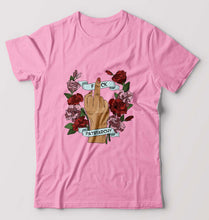 Load image into Gallery viewer, Fuck Patriarchy T-Shirt for Men-Light Baby Pink-Ektarfa.online
