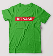 Load image into Gallery viewer, Konami T-Shirt for Men-flag green-Ektarfa.online
