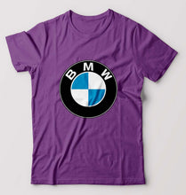 Load image into Gallery viewer, BMW T-Shirt for Men-S(38 Inches)-Purpul-Ektarfa.online
