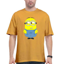Load image into Gallery viewer, Minion Oversized T-Shirt for Men-Golden Yellow-Ektarfa.online
