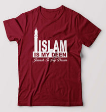 Load image into Gallery viewer, Islam T-Shirt for Men-Maroon-Ektarfa.online
