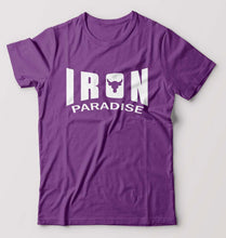 Load image into Gallery viewer, Iron Paradise T-Shirt for Men-Purple-Ektarfa.online
