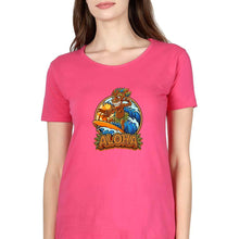 Load image into Gallery viewer, Aloha T-Shirt for Women-XS(32 Inches)-Pink-Ektarfa.online
