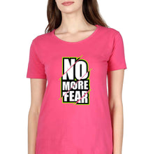 Load image into Gallery viewer, Fear T-Shirt for Women-XS(32 Inches)-Pink-Ektarfa.online
