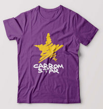 Load image into Gallery viewer, Carrom Star T-Shirt for Men-Purple-Ektarfa.online
