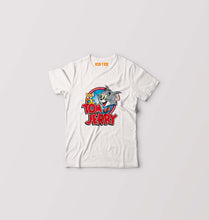 Load image into Gallery viewer, Tom &amp; Jerry Kids T-Shirt for Boy/Girl-White-Ektarfa.online
