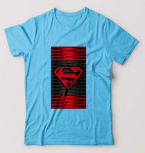 Load image into Gallery viewer, Superman Superhero T-Shirt for Men-Light Blue-Ektarfa.online
