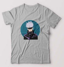 Load image into Gallery viewer, Gojo Satoru Anime T-Shirt for Men-Grey Melange-Ektarfa.online
