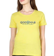 Load image into Gallery viewer, God of War Ragnarok T-Shirt for Women-Yellow-Ektarfa.online
