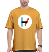 Load image into Gallery viewer, Twenty one pilots Oversized T-Shirt for Men-Golden Yellow-Ektarfa.online
