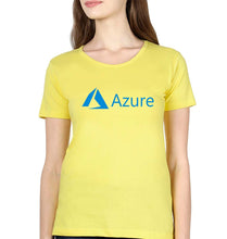 Load image into Gallery viewer, Azure T-Shirt for Women-Yellow-Ektarfa.online
