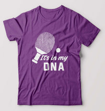 Load image into Gallery viewer, Table Tennis (TT) DNA T-Shirt for Men-S(38 Inches)-Purple-Ektarfa.online
