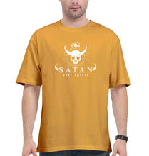 Load image into Gallery viewer, O-Parts Hunter 666 Satan Oversized T-Shirt for Men-Golden Yellow-Ektarfa.online
