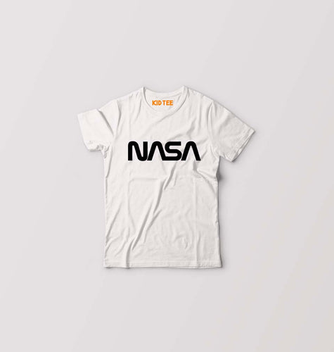 NASA Kids T-Shirt for Boy/Girl-White-Ektarfa.online
