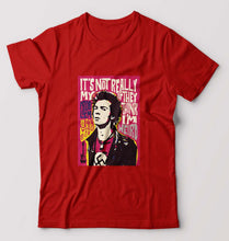 Load image into Gallery viewer, Sid Vicious T-Shirt for Men-Red-Ektarfa.online

