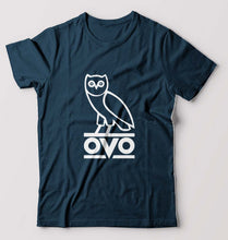 Load image into Gallery viewer, OVO T-Shirt for Men-Petrol Blue-Ektarfa.online
