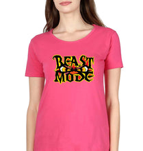 Load image into Gallery viewer, Gym Beast T-Shirt for Women-XS(32 Inches)-Pink-Ektarfa.online
