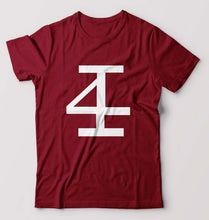 Load image into Gallery viewer, 4Invictus T-Shirt for Men-S(38 Inches)-Maroon-Ektarfa.online
