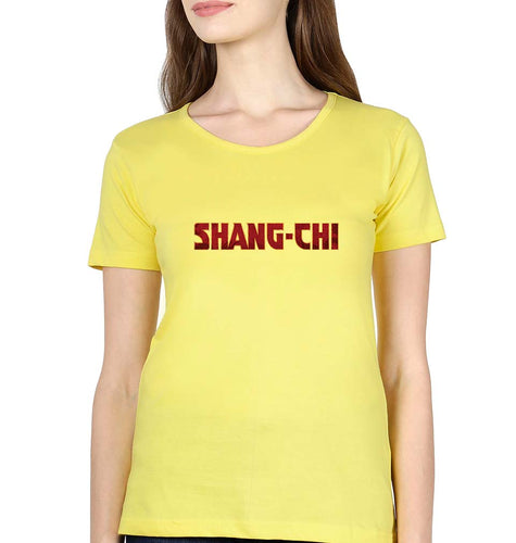 Shang-Chi T-Shirt for Women-Mustard Yellow-Ektarfa.online