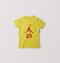 Load image into Gallery viewer, Michael Jordan Kids T-Shirt for Boy/Girl-Yellow-Ektarfa.online
