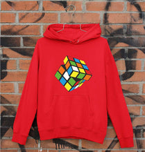 Load image into Gallery viewer, Rubik&#39;s Cube Unisex Hoodie for Men/Women-Red-Ektarfa.online
