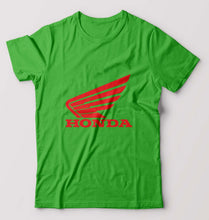 Load image into Gallery viewer, Honda T-Shirt for Men-S(38 Inches)-Flag Green-Ektarfa.online
