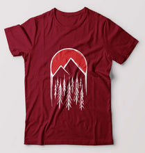 Load image into Gallery viewer, Twin Peaks T-Shirt for Men-Maroon-Ektarfa.online
