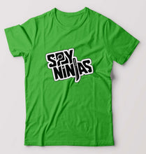 Load image into Gallery viewer, Spy Ninja T-Shirt for Men-flag green-Ektarfa.online

