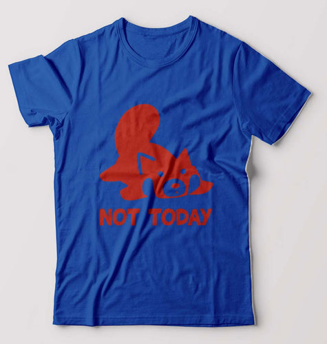 Rocket Raccoon Lazy Not Today T-Shirt for Men-Royal Blue-Ektarfa.online