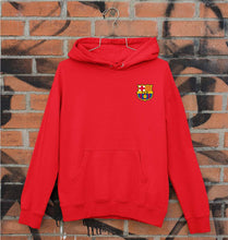 Load image into Gallery viewer, Barcelona Logo Unisex Hoodie for Men/Women-S(40 Inches)-Red-Ektarfa.online
