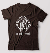 Load image into Gallery viewer, Roberto Cavalli T-Shirt for Men-S(38 Inches)-Coffee Brown-Ektarfa.online
