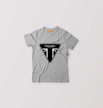Load image into Gallery viewer, Triumph Kids T-Shirt for Boy/Girl-0-1 Year(20 Inches)-Grey-Ektarfa.online
