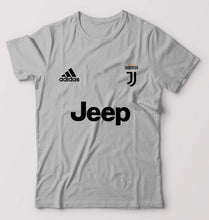Load image into Gallery viewer, Juventus F.C. 2021-22 T-Shirt for Men-S(38 Inches)-Grey Melange-Ektarfa.online
