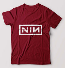 Load image into Gallery viewer, Nine Inch Nails T-Shirt for Men-Maroon-Ektarfa.online
