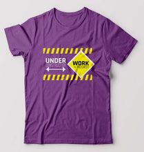 Load image into Gallery viewer, Gym Workout T-Shirt for Men-Purple-Ektarfa.online
