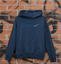 Load image into Gallery viewer, SpaceX Unisex Hoodie for Men/Women-S(40 Inches)-Navy Blue-Ektarfa.online
