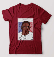 Load image into Gallery viewer, Kendrick Lamar T-Shirt for Men-S(38 Inches)-Maroon-Ektarfa.online
