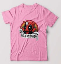 Load image into Gallery viewer, Deadpool Unicorn T-Shirt for Men-Light Baby Pink-Ektarfa.online
