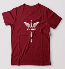 Load image into Gallery viewer, Khabib Nurmagomedov T-Shirt for Men-Maroon-Ektarfa.online
