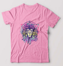 Load image into Gallery viewer, Psychedelic Lion T-Shirt for Men-Light Baby Pink-Ektarfa.online
